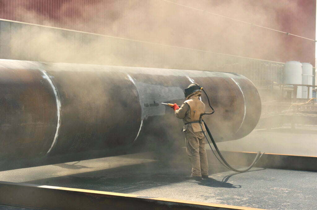 sandblasting gun